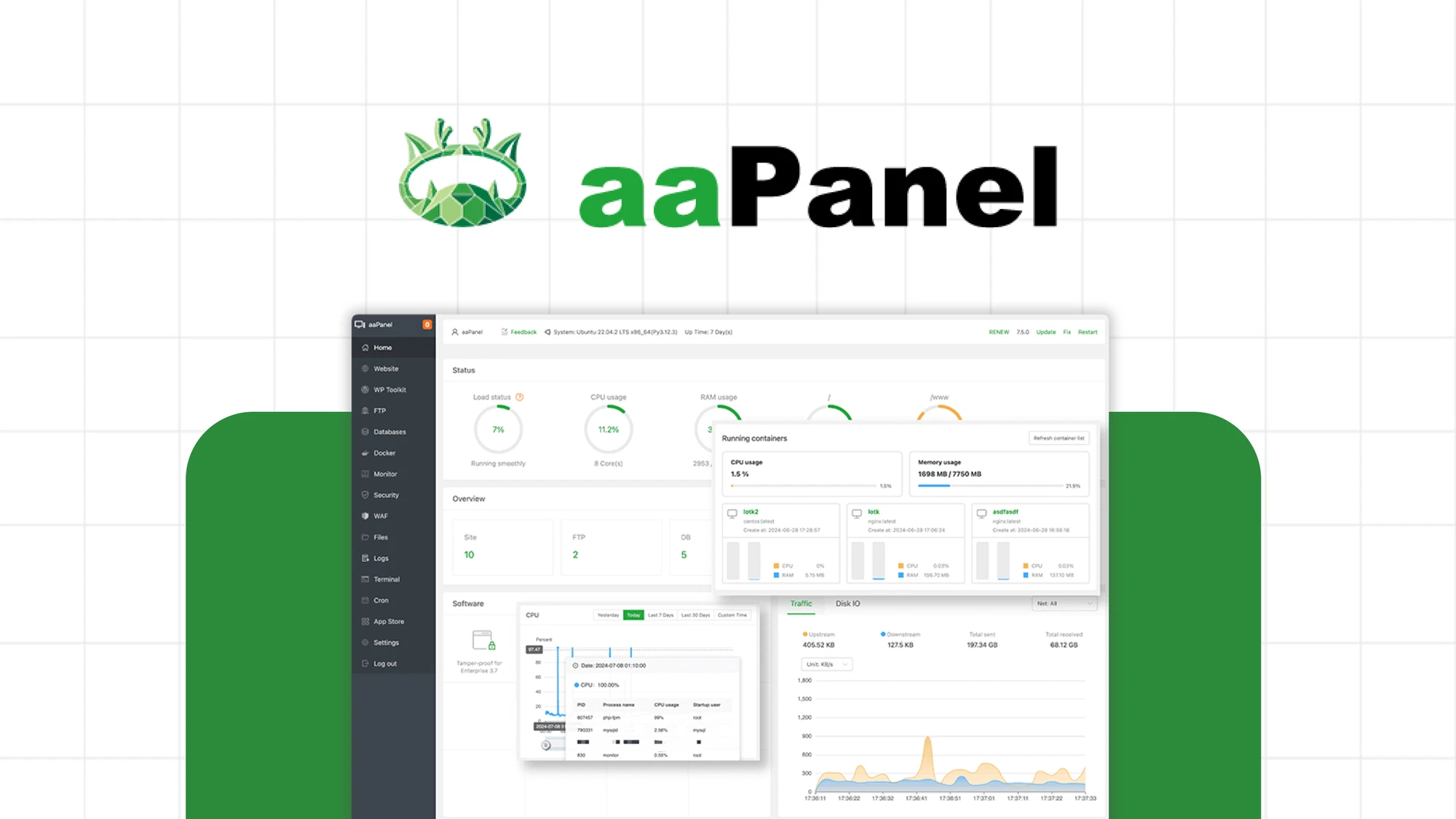 Ключ активации aaPanel PRO